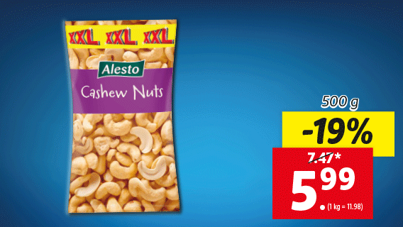 Cashewkerne 500 g