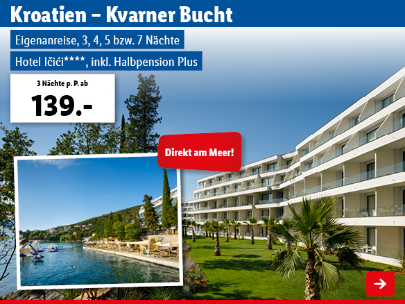 Kroatien - Kvarner Bucht - Icici