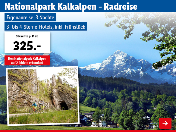 Nationalpark Kalkalpen - Radreise