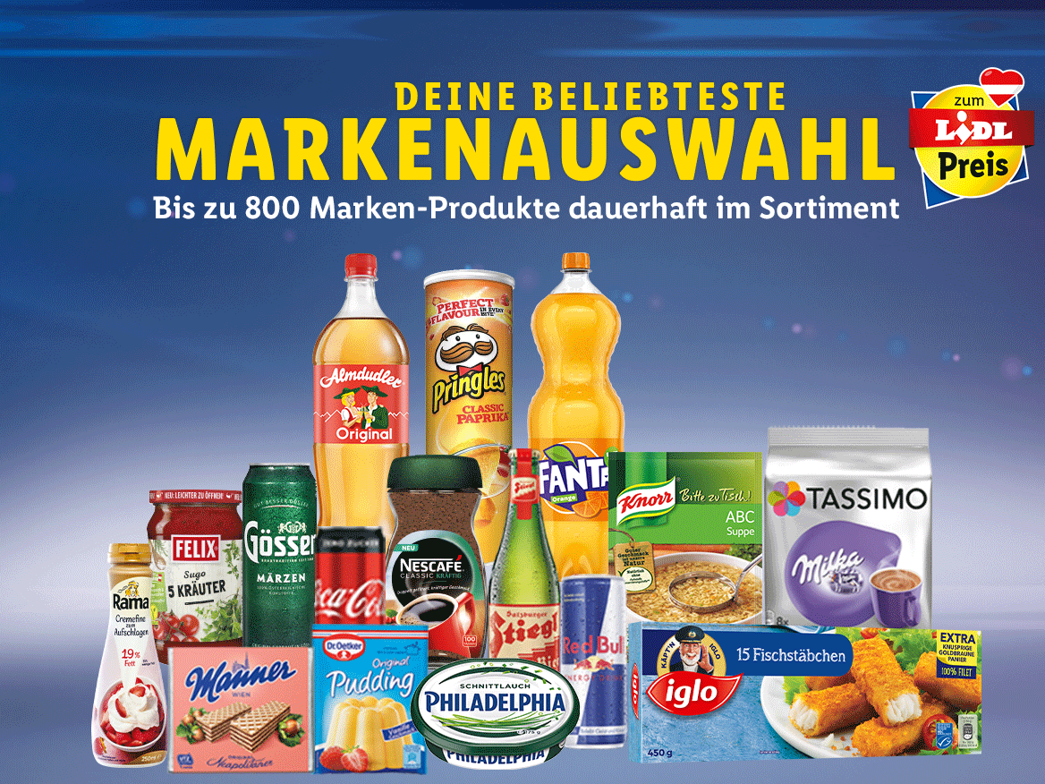 Deine beliebteste Markenauswahl