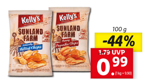Kelly‘s Sunland Farm Chips