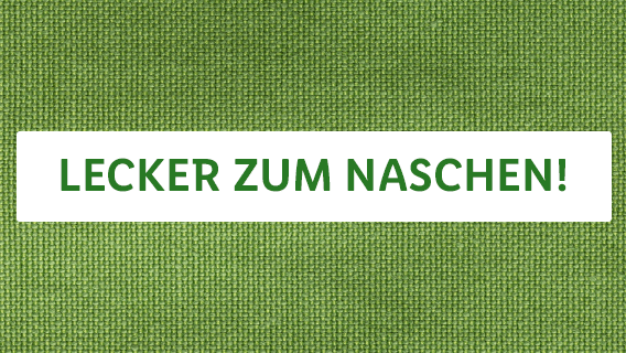Lecker zum Naschen