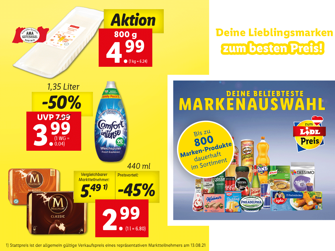 Deine beliebteste Markenauswahl