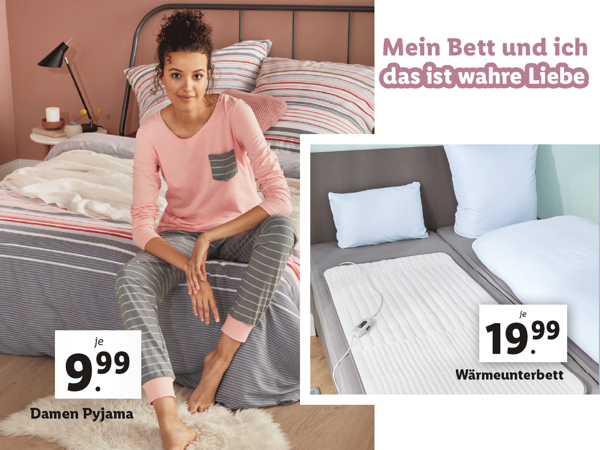 Für einen warmen Schlaf