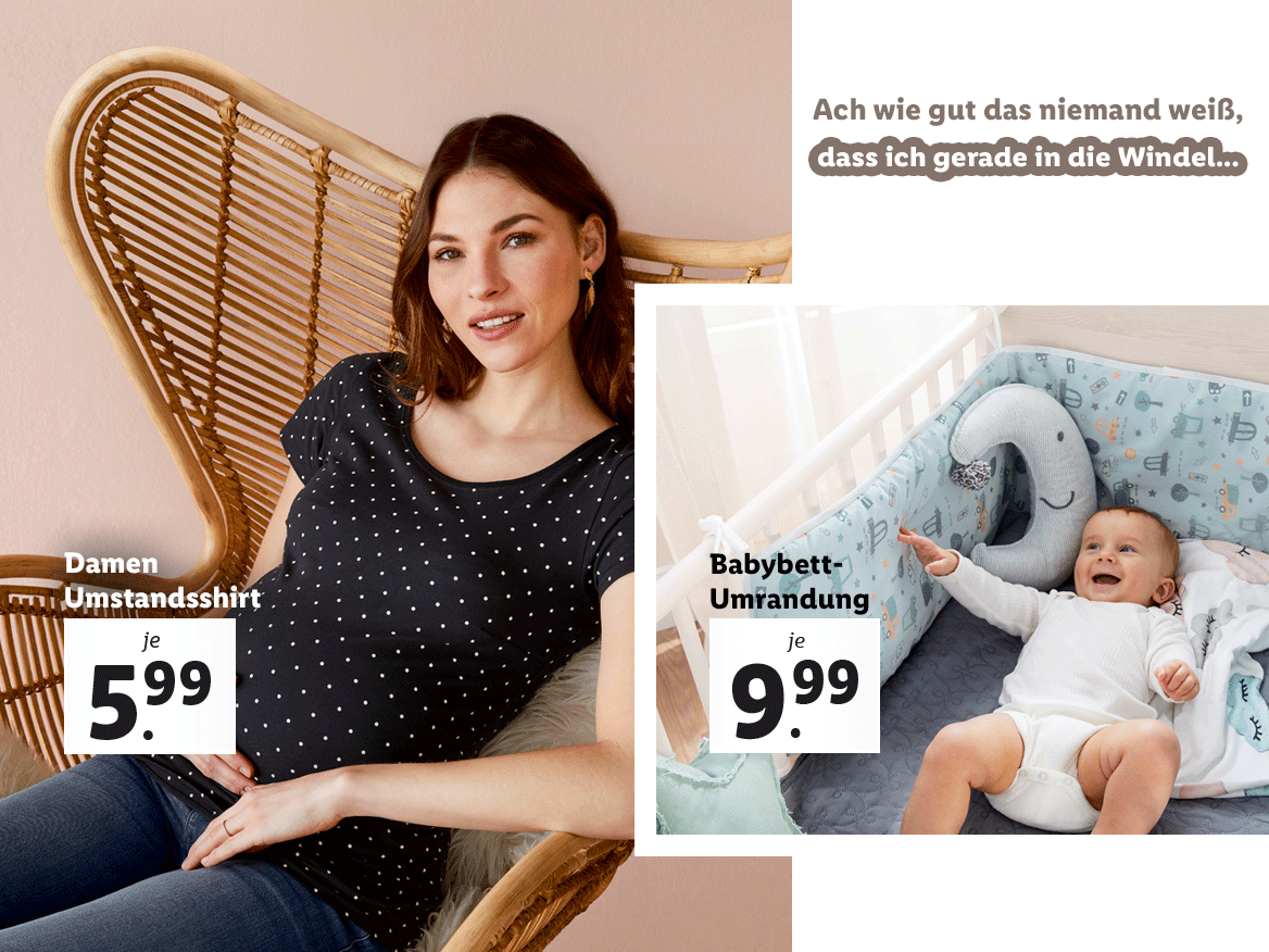 Baby- und Umstandsmode