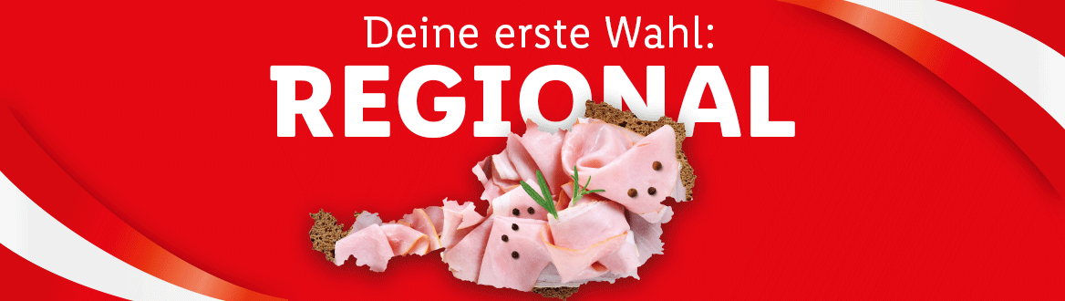 Deine erste Wahl: Regional