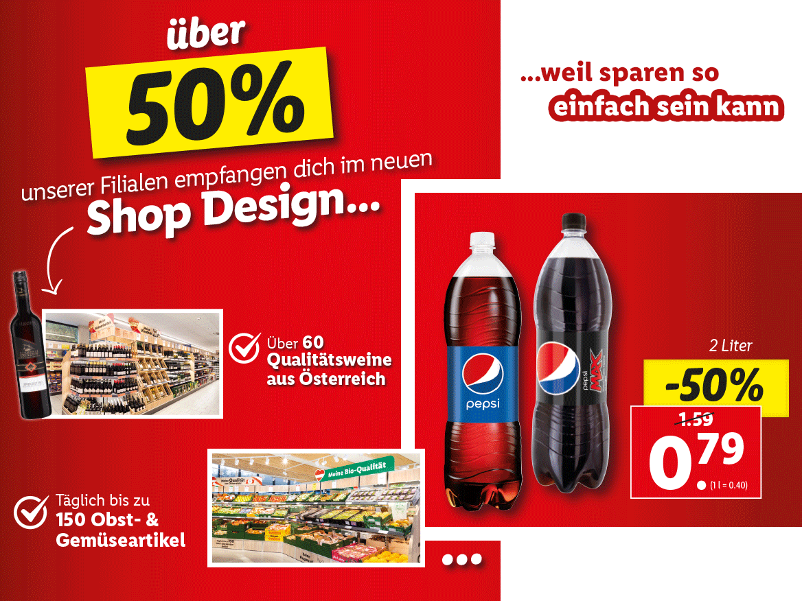 Über 50% sparen