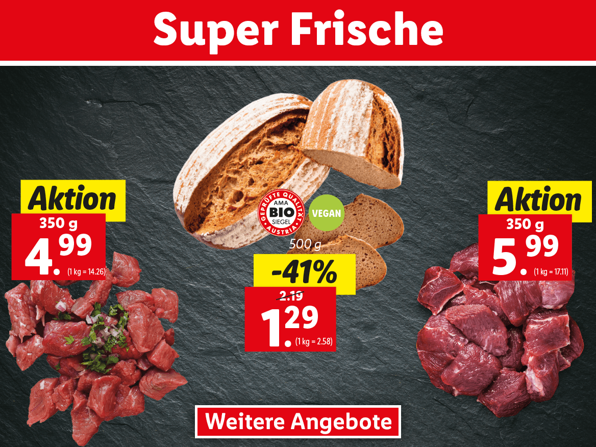 Super-Frische zum Lidl Preis