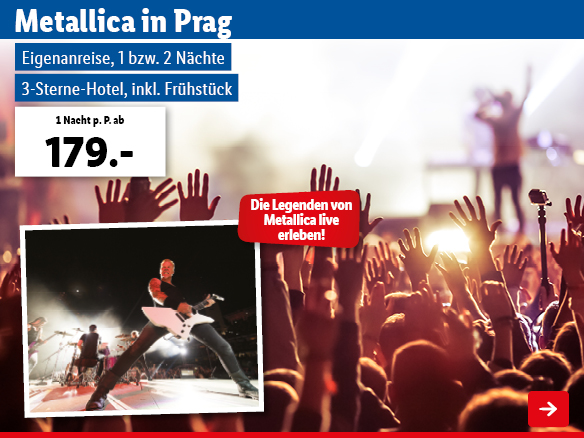 Metallica in Prag