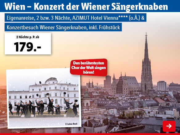 Wien - Konzert der Wiener Sängerknaben