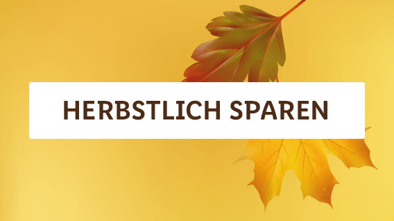 Herbstlich sparen