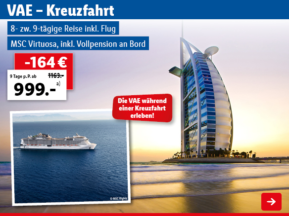 VAE – Kreuzfahrt