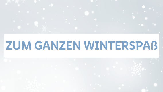 Großer Ski und Schneespaß