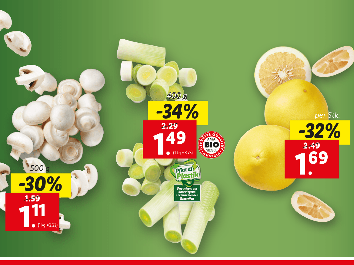 Super-Frische zum Lidl Preis