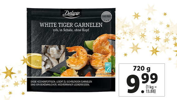 ASC White Tiger Garnelen