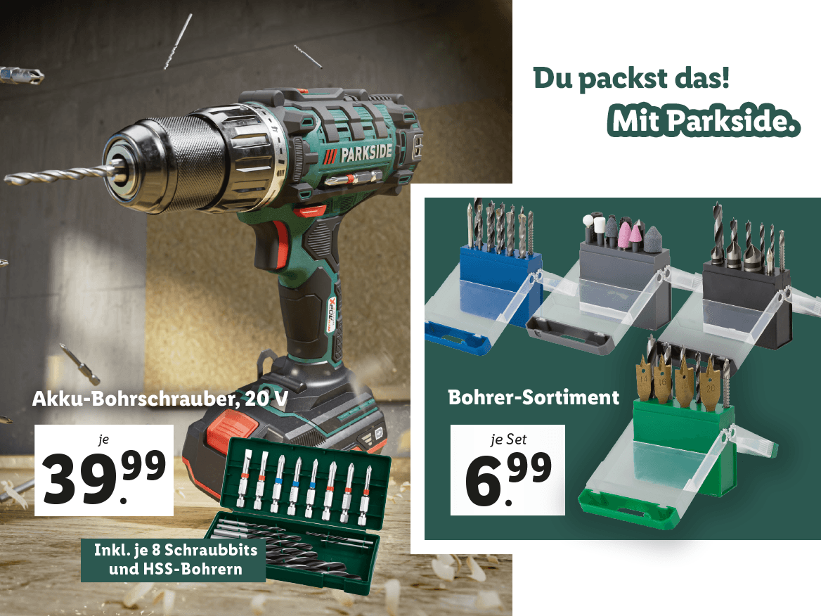 Du packst das! Mit Parkside