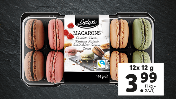 Frische Macarons
