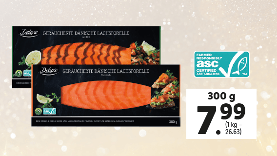 ASC Geräucherte Lachsforelle