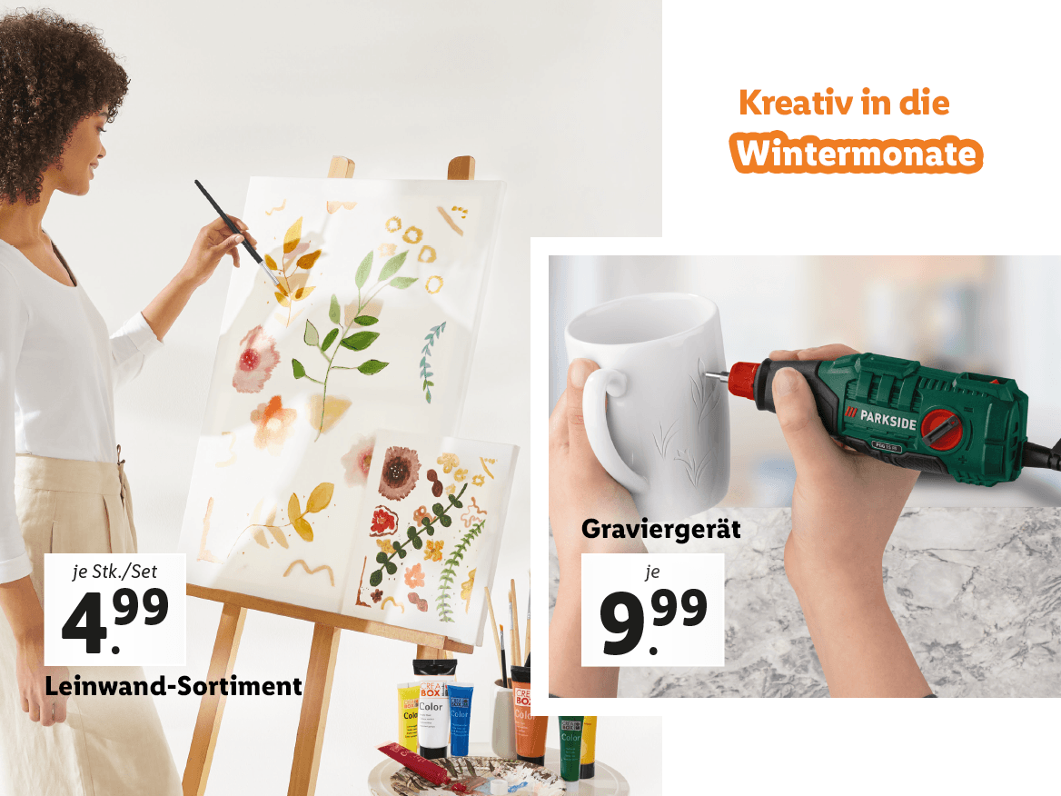 Kreativ in die Wintermonate
