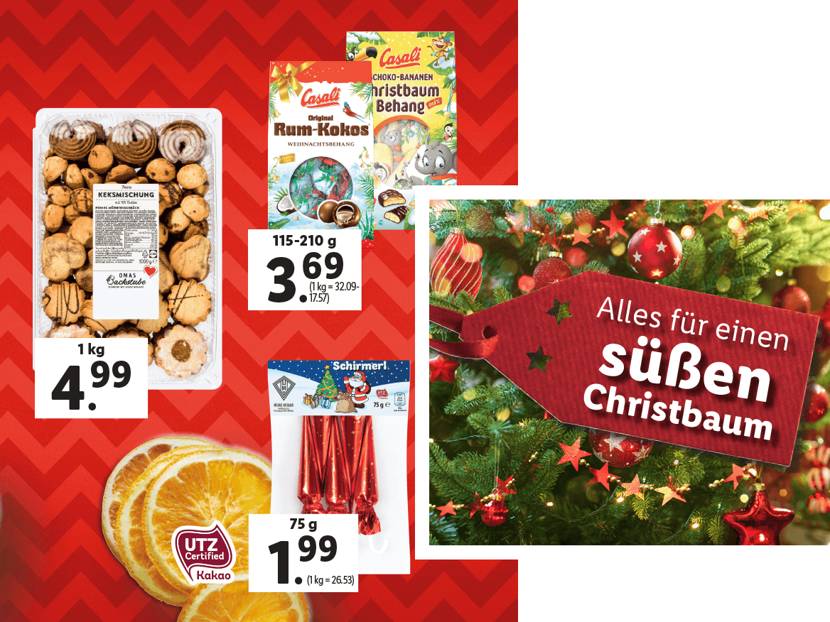 Alles für einen süßen Christbaum