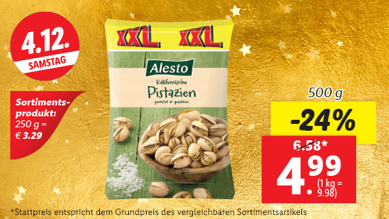 Kalifornische Pistazien