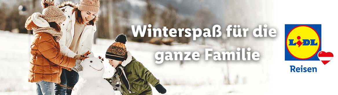 Winterspaß für die ganze Familie