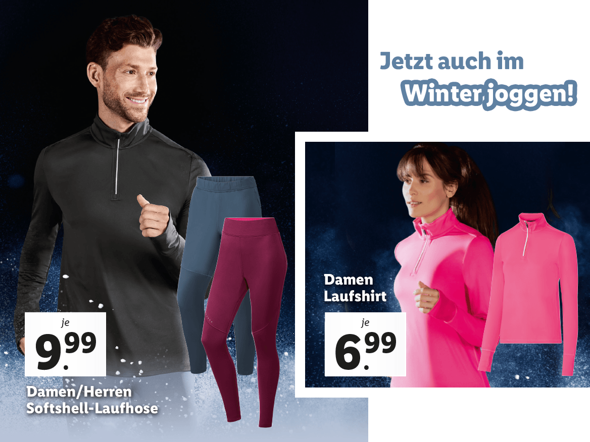 Laufbekleidung für die kühle Jahreszeit