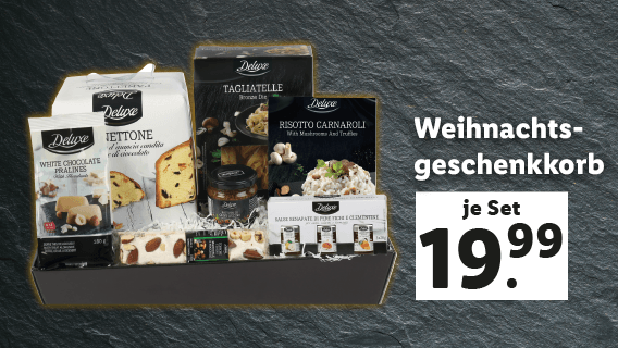  Weihnachtsgeschenkkorb 