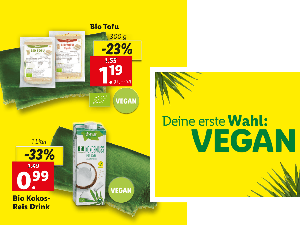 Vegane Produkte