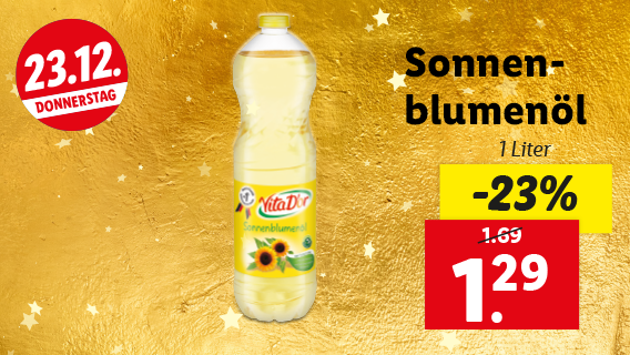 Sonnenblumenöl 
