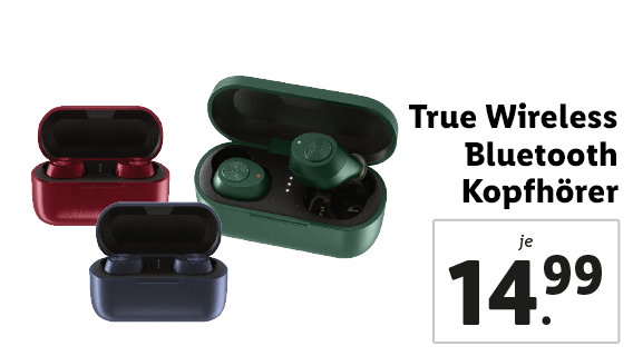 True Wireless Bluetooth Kopfhörer