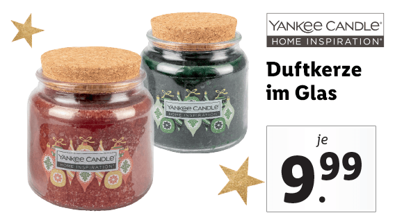 Yankee Candle® Duftkerze im Glas