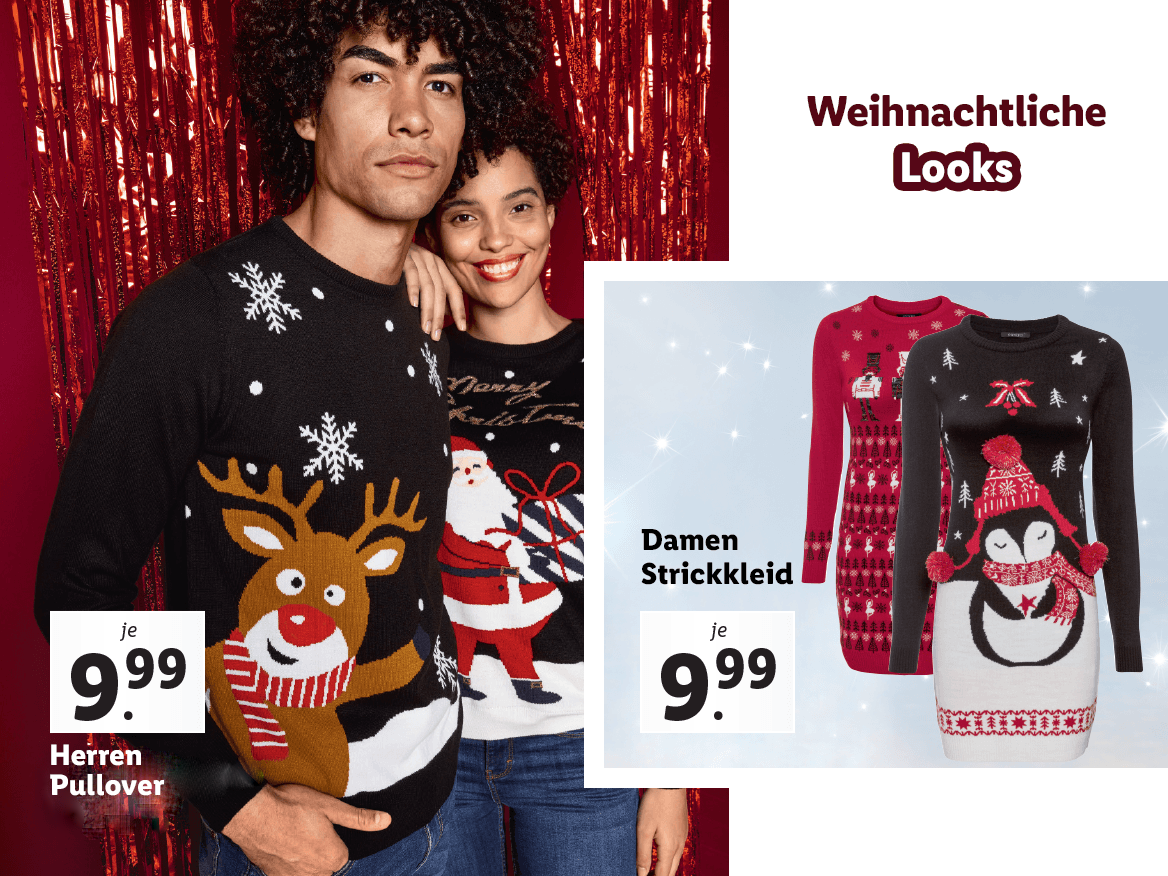 Weihnachtliche Looks