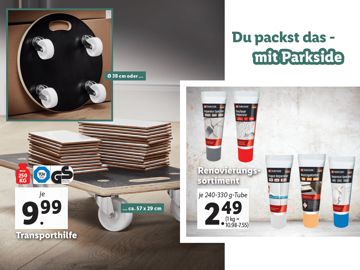 Du packst das! Mit Parkside
