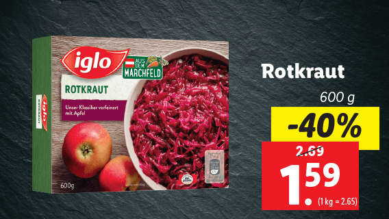 Iglo Rotkraut