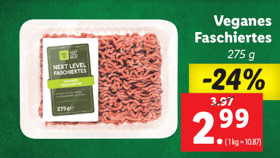 Veganes Faschiertes