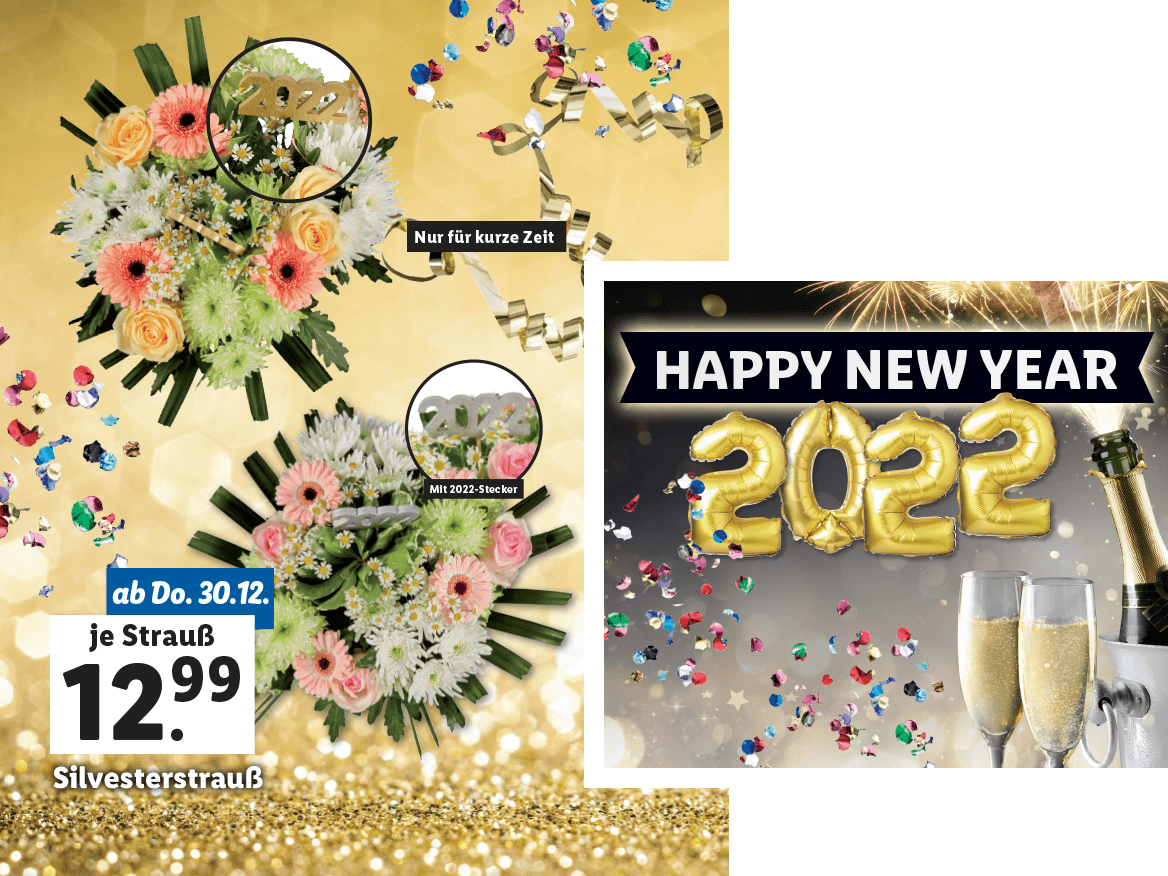 Blumen zum Lidl Preis