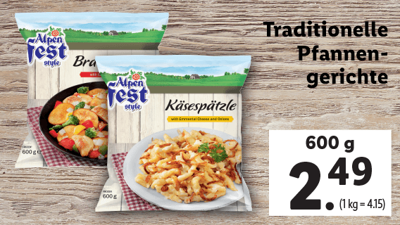 Traditionelle Pfannengerichte