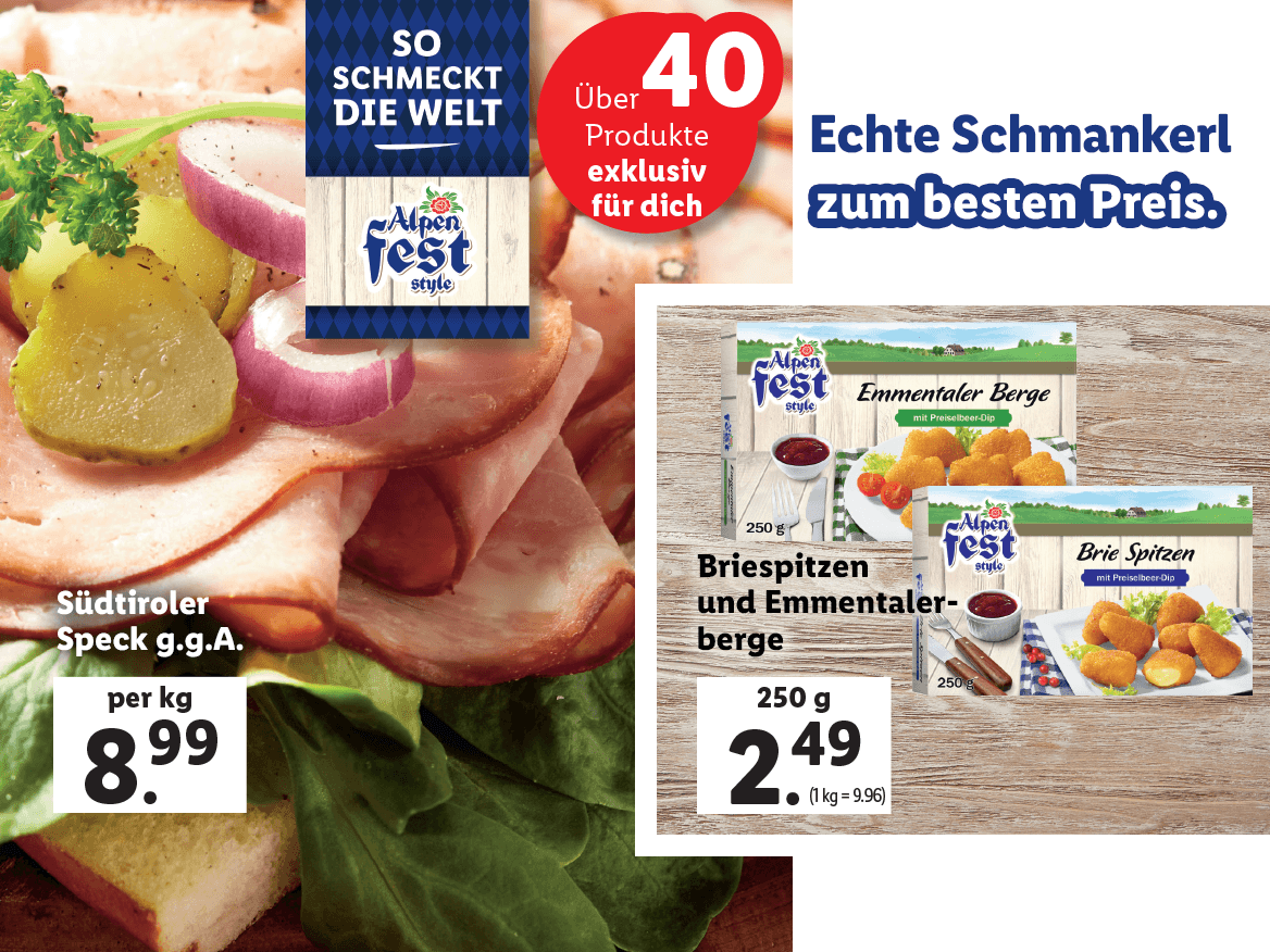 So schmeckt die Welt - Regionale Spezialitäten