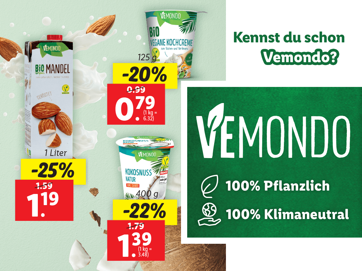 Veganes Angebot