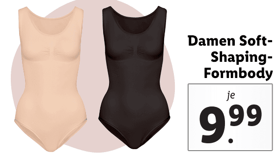  Damen Soft-Shaping-Formbody 