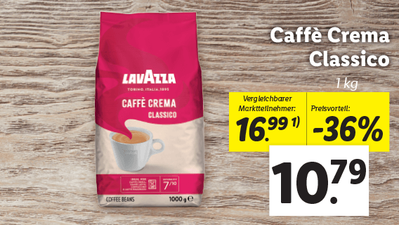  Lavazza Caffè Crema Classico 