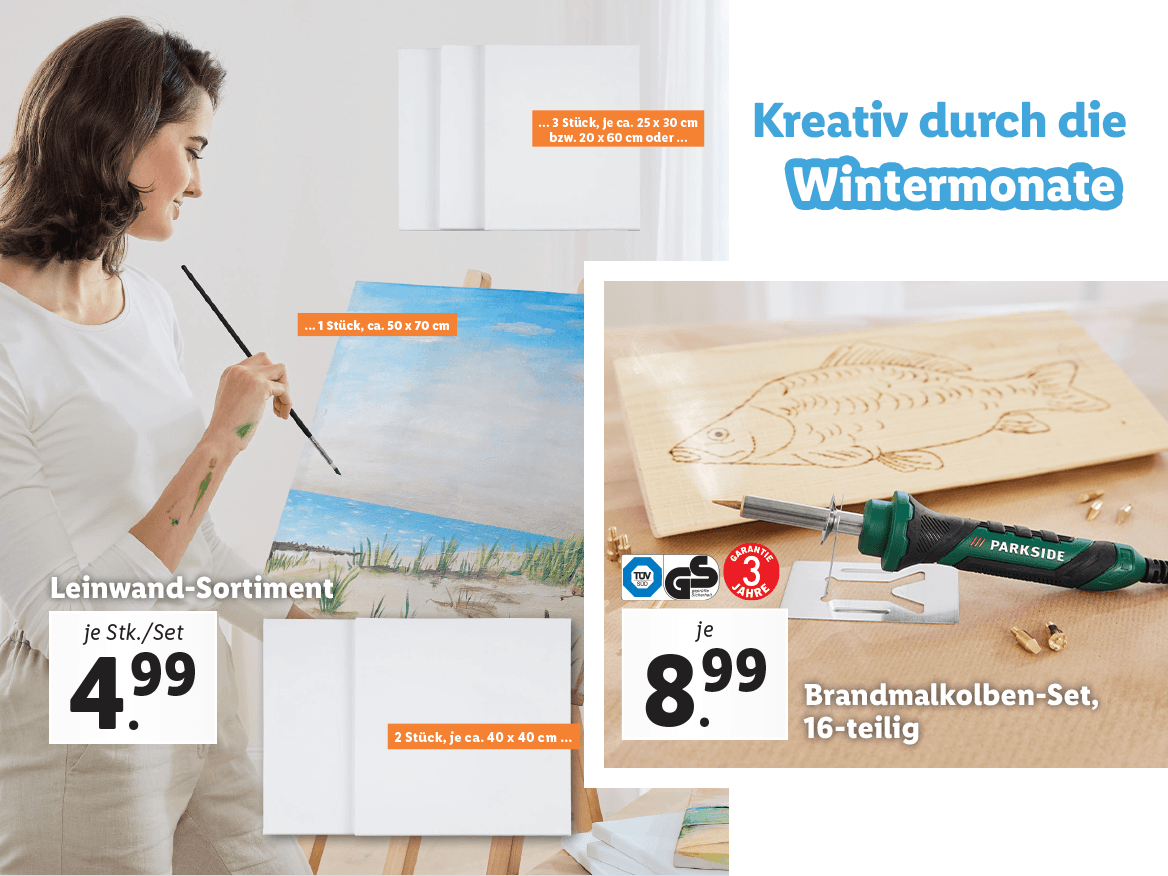 Kreativ durch die Wintermonate