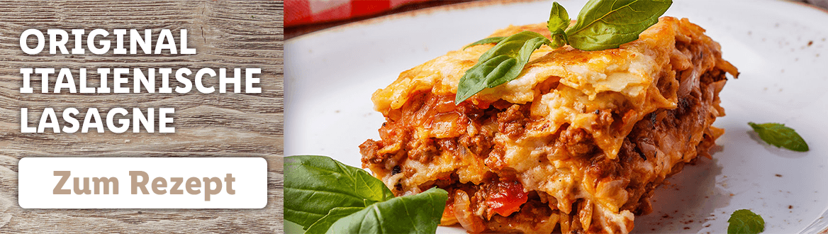 Original italienische Lasagne