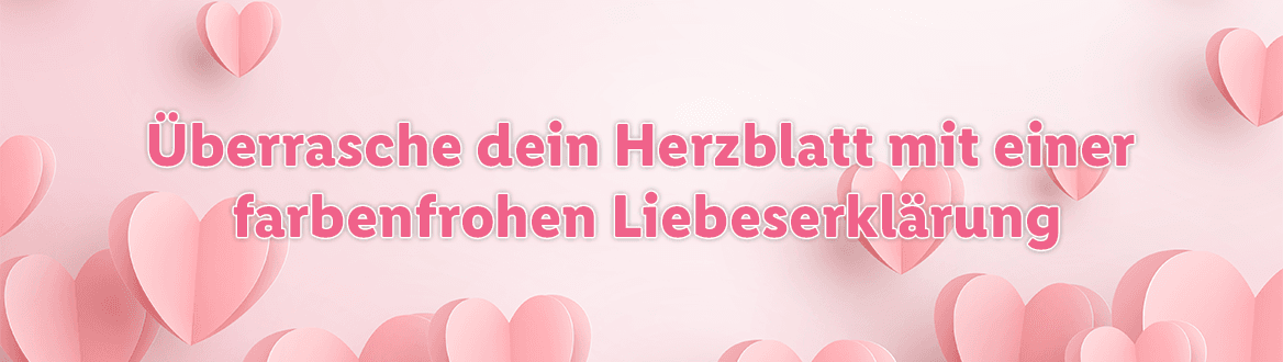 Blumen zum Valentinstag