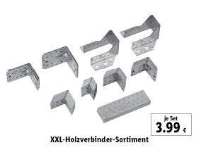 XXL-Holzverbinder-Sortiment