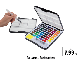 Aquarell-Farbkasten