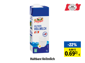 Haltbare Vollmilch