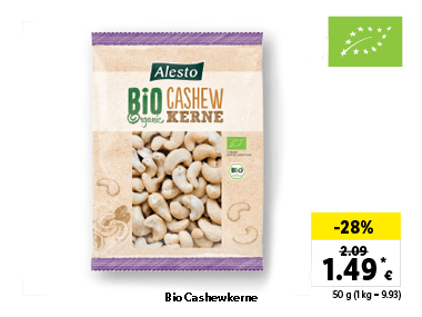 Bio-Cashewkerne