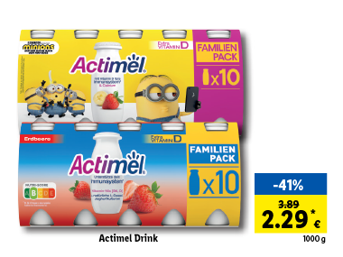  Danone Actimel Drink 